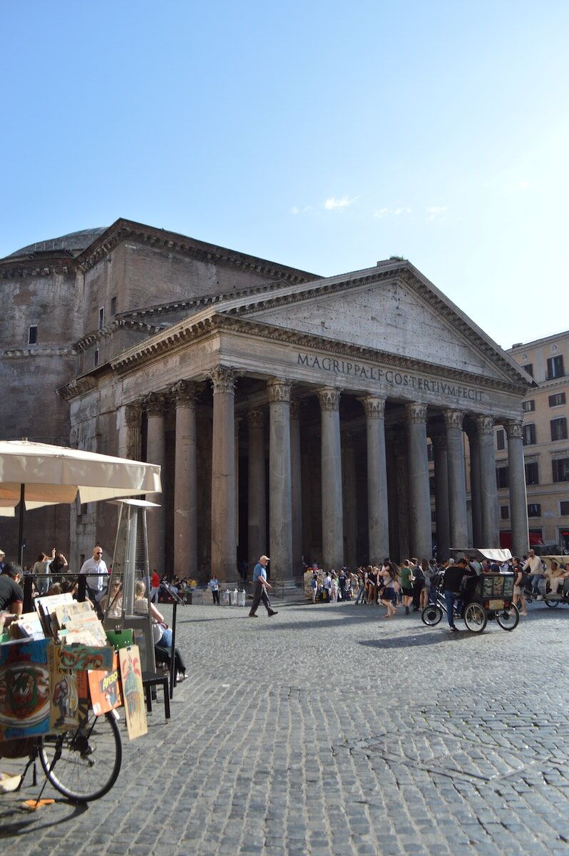 Pantheon Roman Ancient Building in Rome